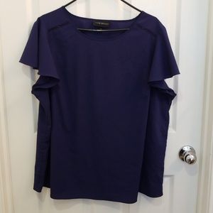 Flutter sleeve top